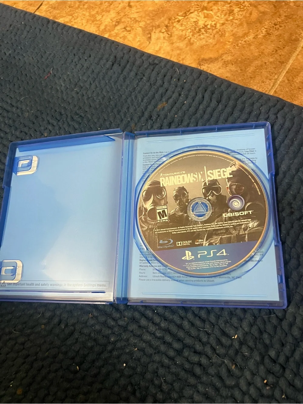 Tom Clancy's Rainbow Six Siege for PS4 - - Blue Case